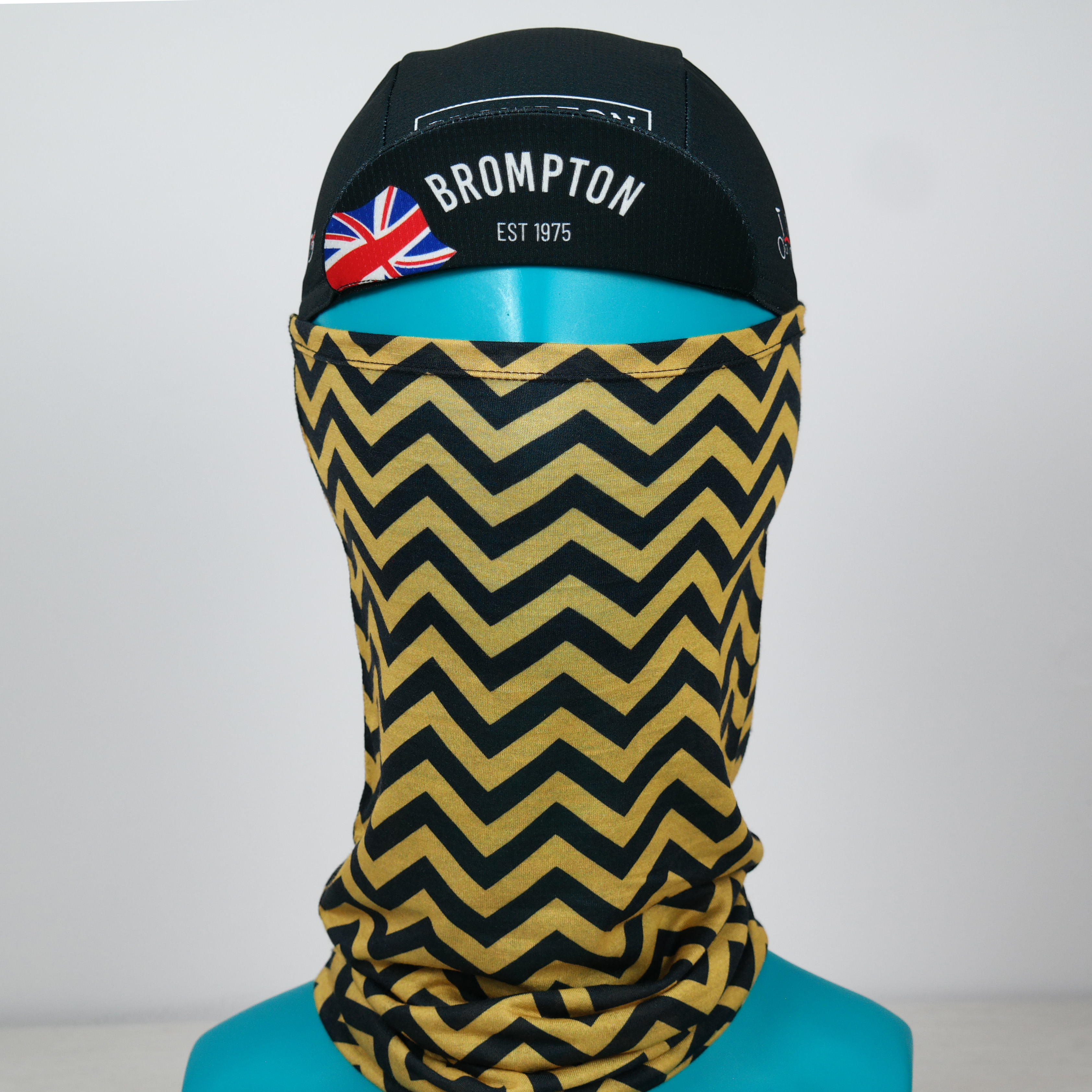 Black Gold Chevron Pattern
