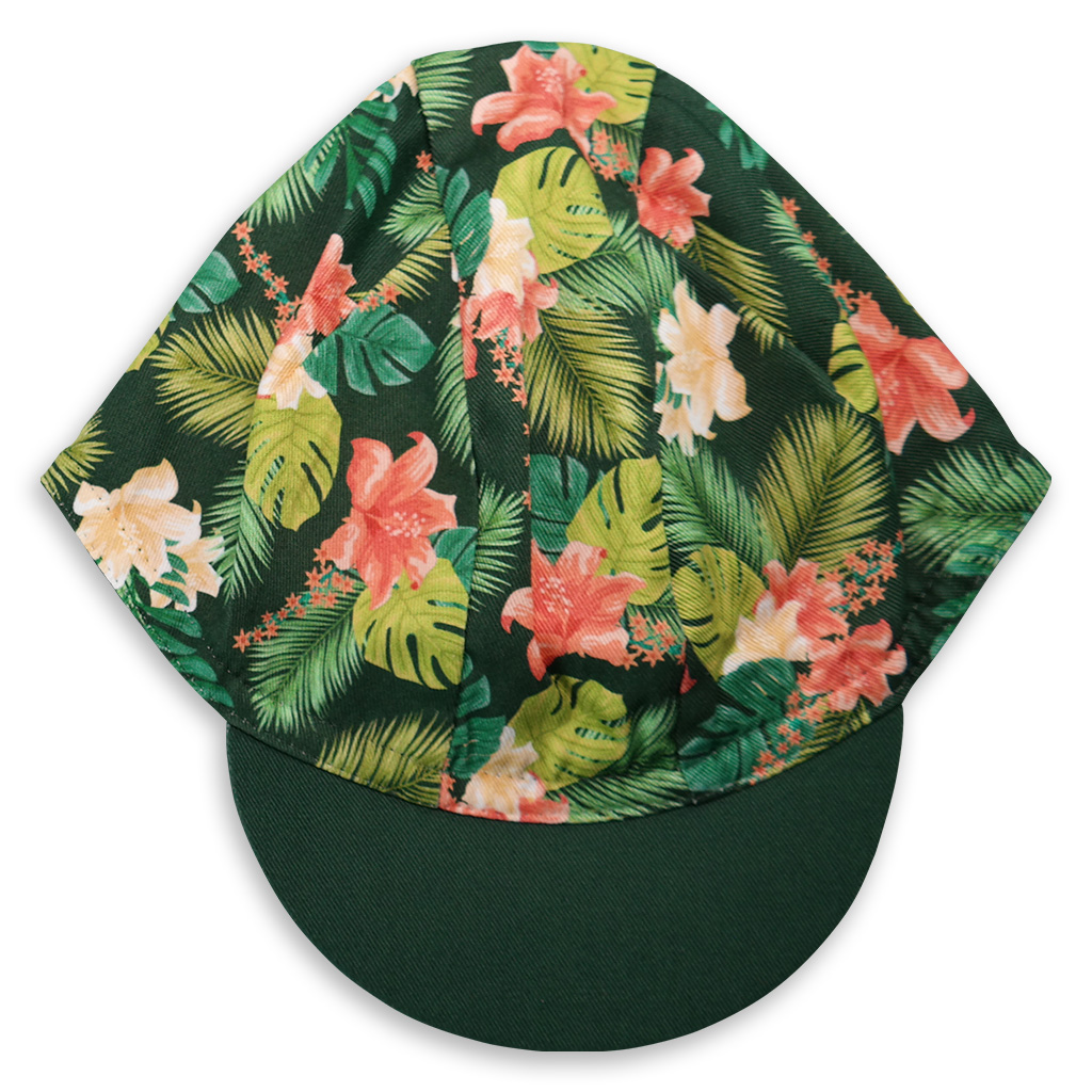Cycling Caps - Tropical Green